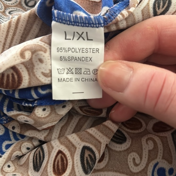 NWT Dress Z Royal Blue Sundress Size Large/XL - Picture 7 of 7